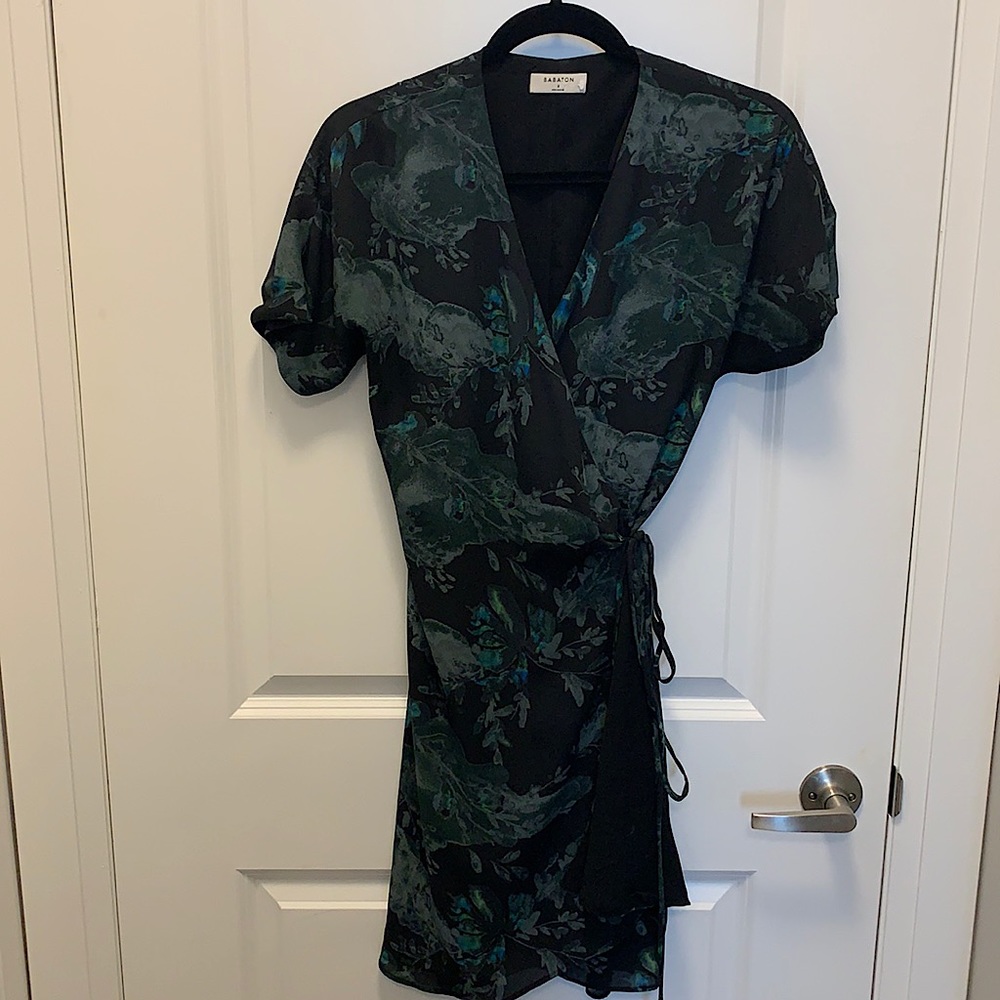 Aritzia Babaton wrap dress